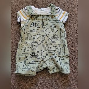 Baby boy overall Outfit